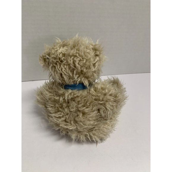 First and Main Plush Stuffed Animal Toy Scraggles Curly Fluffy Bear 7 in Tall Se - Picture 3 of 5